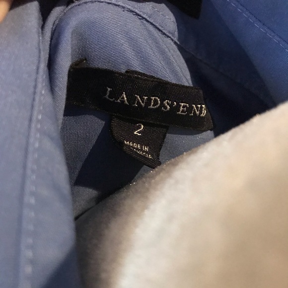 Lands end chase uniform bottom up long sleeve - Picture 2 of 2